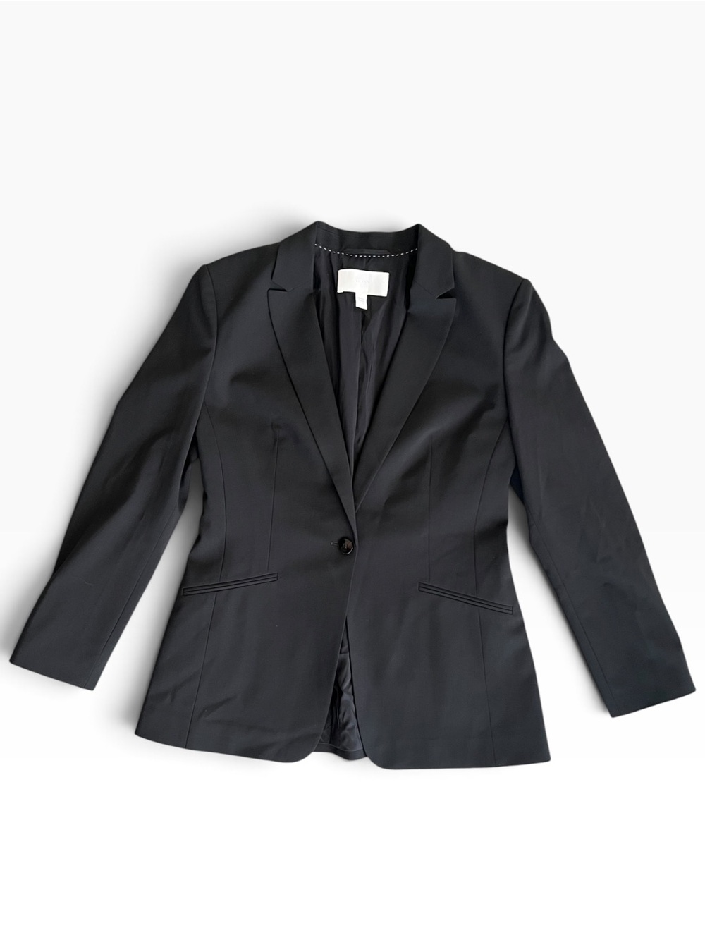 Hugo Boss Black Single-Button Blazer Jacket Women’s Size 6